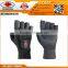 Fingerless Gel Glove Comfort Reflective Piping Padded Anti Vibration Grip