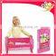 Charming Design Pretend Sweeting Grade Baby Strawberry Rocking Bed Toys Without Doll