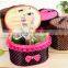 Cute gilrs bowknot cosmetic bag makeup bag