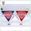 VTG 80s Cocktail Glass Fancy Dress Crazy Party Sunglasses HPC-0628