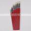 Short Wooden Handle Artist Bristle Paint Brushes