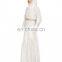 custom white lace dubai abaya wholesale,muslim girl dress,dubai muslim wedding dress in china