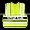 safety reflective Police uniform Hi-vi fluorescence green Roadway safety vest