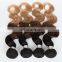 3 tone color ombre hair cambodian hair weave