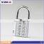NEWMAN CP8030 Security Luggage Suitcase 4 Digit Button Combination Lock, Travel Combination Padlock