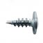 Black fine thread Phillips Bugle Head drywall screw with factory price