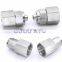 Quick coupler 1/4'' female thread,O.D 10 mm PU tube fast twist hose stainless steel 304 straight high presure water line fitting