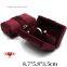 New velvet ring box pendant storage flannel box portable mini travel jewelry box