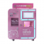 Commercial Super Mall Use Candy Floss Vending Machine Fully Automatic Cotton Candy Flower Floss Making Vending Machine