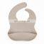 Food Grade Silicone Waterproof Baby Bibs Easily Clean