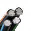 Aluminum XLPE Insulated ACSR Conductor 185mm2 ABC Cable