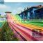 WM Guangzhou Rainbow Fiberglass Water Slide Tubes Big Slides For Sale