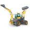 Multi-purpose 3 in 1 digger machine excavator loader forklift for sale