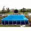 Commercial Portable PVC Inflatable Water Pool Rectangular Metal Frame Swimming Pool for Sale