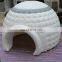 Outdoor LED Air Large Globe Exhibition Small Sealed Dome House Glamping Large White Sphere Inflatable Dome Igloo Tent For Sale