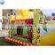 Clown theme inflatable land  slide,commercial giant inflatable slide for sale