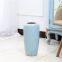 Nordic Fresh Hand Made Large Blue Ceramic Vase For Hotel Office Home Decor