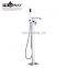 Proway Square Lastest Design Floor Mounted Bathtub Faucet