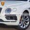 High quality auto front bumper vents accessories car cover exterior for bentley bentayga w12