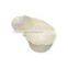 High Quality Pearl Glazed White Religious Ceramic Angel Wing Candle Holder for Home Decor
