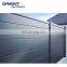 aluminium privacy fence cloture en aluminium slat fence China factory