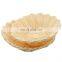 Best Quality Flower Shape Plastic Rattan Woven Plastic Fruit Basket