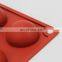 Round half ball shape silicone mould chocolate mold for chocolate and fondand