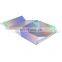 Custom logo mermaid color luxury foldable magnetic catch gift box with flip lid