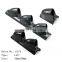 AUSO YJKJ001 52mm/60mm A Pillar Gauge Pod Left Side 2/3 Holes Black/Carbon Gauge Mounting Holder Pod Car Meter Bracket