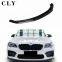 CLY Передний кромочный элемент для BMW 5 Series F10 F18 2010 - 2017 годов с обновленным дизайном 2021 года, передний бамперный кромочный элемент M5, передний кромочный элемент из углепластика CS
