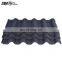 0.4mm Red Blue Color Stone Coated Metal Roof Tile Milano/Bond Roman Stone Coated Roofing Tiles