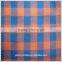 Jacquard check pattern fabric