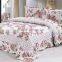 king size cotton cheap top quality plain style reactive printed wholesale comforter sets bedding