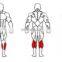 ASJ-A046 wholesale factory manufactured strength trainer standing calf machine fitness gym equipment