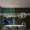 Modern Nordic Glass Bubble Chandelier Black Long Indoor Pendant Light Art Decor Bar Kitchen Living Room Restaurant Pendant Lamps