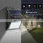 LED Solar Motion Sensor Wall Light Outdoor Garden Mounted Street Lamps Waterproof Park Lighting Modern Exterior Led Wall Lamp