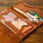 New designer hand-made cowhide leather wallet retro couples wallet unisex wallet purse