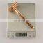 Mans delicacy thin classic  retro rose gold metal  straight brass  shaving double edge safety razor