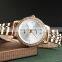 Wholesale Price Design Own Logo Skmei 1311 Stainless Steel Band Japan Battery Waterproof 3 ATM Rose Gold Lady Quartz Watch