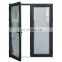 Australia standard soundproof aluminum exterior french doors with integrated blinds