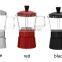 Heat Resistant Double-filtered Silver French Press Coffee moka espresso coffee pot maker Coffee Maker
