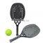 High Quality Carbon Fiber and Eva Memory Foam Tennis Rackets Raquete Beach