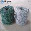 Factory Direct Supply 1.6X1.6mm 1.2X1.2mm Hot Dipped Galvanized PVC Stainless Steel Barbed Wire