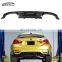 F80 M3 F82 M4 Carbon Fiber AK Style Rear Diffuser Rear Bumper Lip Rear Separator For BMW F82 F83 M3 M4