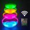 New Arrival Christmas Party Light Remote Control LED Wristband, RGB Color Changing LED Wristband DMX Controller