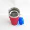 New product 16oz double wall stainless steel straw tumbler, noverty style straw mug