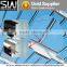 Hot dipped galvanized Z shape purlins with punched holes