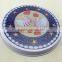 Pretty Hot Selling Round Metal Tin Tray
