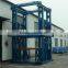 China hydraulic guide rail chain lift platform suitable for different floor transport goods