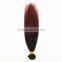 Top quality Brazilian vigin human hair weave 1b 99j two tone ombre color hair extension